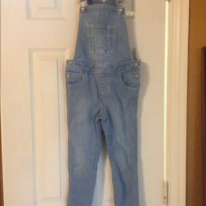 Denim overalls